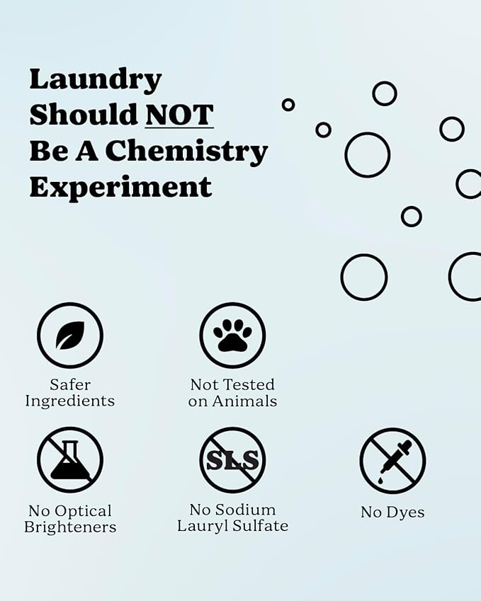 Pronounce Laundry Detergent Powder Alternative | Earth-Derived Ingredients, Eco-Friendly, Safer for Sensitive Skin, Eczema, and Babies. Stain + Smell Fighting. HE Safe (Unscented, 120 Loads)