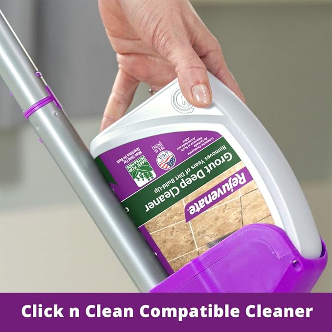 Rejuvenate Grout Deep Cleaner Cleaning Formula Instantly Removes Years of Dirt Build-Up to Restore Grout to the Original Color (32 fl oz x 2 Pack)