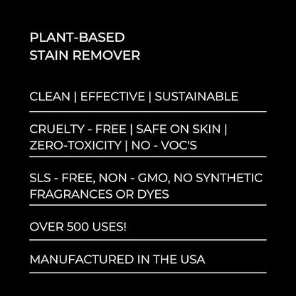 Multi Purpose Stain Remover Concentrate | Plant Based Enzyme Cleaner | Makes 64 Bottles of Multi Purpose Cleaner | Cleans Food, Grease, Coffee, Wine, Baby Stains, Pet stains & More | Over 500 Uses | Cruelty-Free | SLS-Free