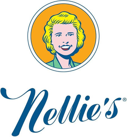 Nellie's Laundry Soda with POW Powder - 250 Loads - Environmentally Conscious Laundry Detergent with Stain-Fighting Active Enzymes - High-Efficiency, Gentle on Skin and Environment - (Made in Canada)
