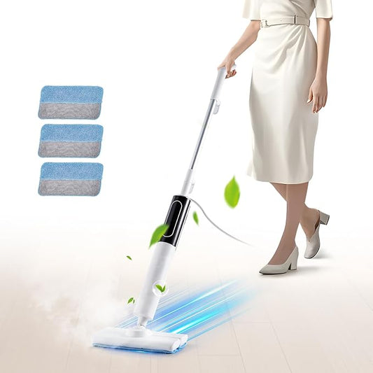 Steam Mop for Floor Cleaning*1, Extra 3 Mop Pads