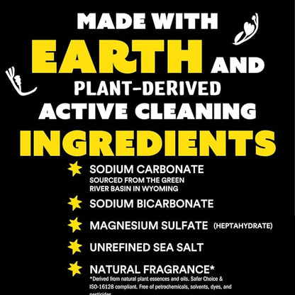 Molly's Suds Original Laundry Detergent Powder | Clean Laundry Detergent Powder for Sensitive Skin | Simple, Effective Ingredients, Stain Fighting | 240 Loads (Citrus Grove)