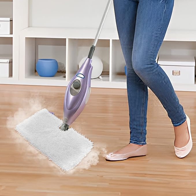 Steam Mop Replacement Pads for Shark Steam Mops S3500 Series S3501 S3601 S3550 S3901 SE450 S3801CO S3601D S2901 S2902 Steam Pocket Mop Pads Floor Cleaning Microfiber Reusable for Shark Mop Pads,3 Pack