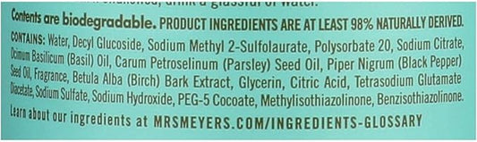 Mrs. Meyer's Multi-Surface Concentrate Basil 32 OZ