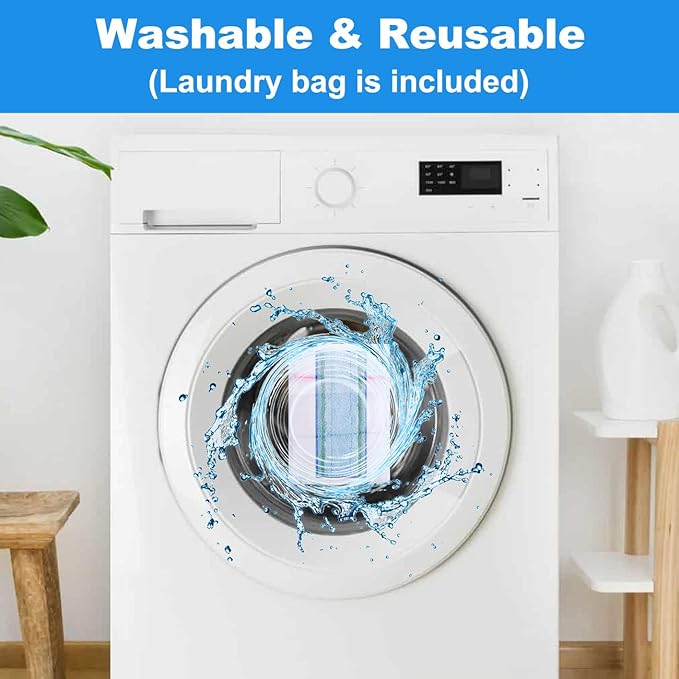 ANBOO 6 Pack Wet Mopping Pads for Irobot Braava Jet M6 Ultimate Robot Mop, Upgraded M6 Wet Sweeping Mop Pads Washable and Reusable Microfiber Replacement Cleaning Parts