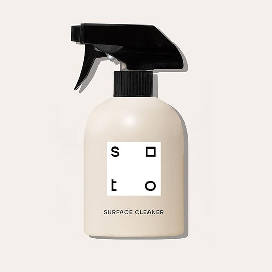 soto Multi-Surface Spray Cleaner (No. 01 Unscented) - 16 Ounces of powerful, biodegradable, plant-based cleaner in a convenient spray for all-purpose household, workshop, studio cleaning
