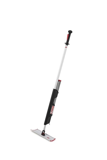 Suncast 50" Fluid Mopping System with 16" Rocker Frame, Bucket-Less Design for Easy and Efficient Cleaning, Ideal for Commercial and Residential Use, Made in The USA
