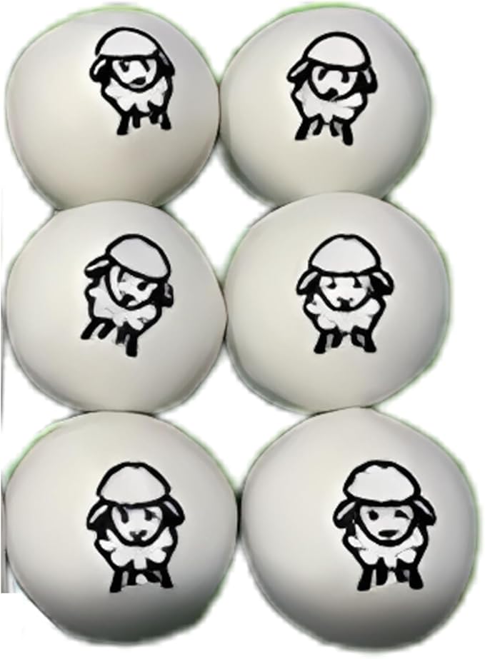 Wool Dryer Balls, Extra Large, Set of 6, Natural Fabric Softener, Chemical Free, Scented XL, Reuable and Replacement for Fabric Softener (Silk Print)