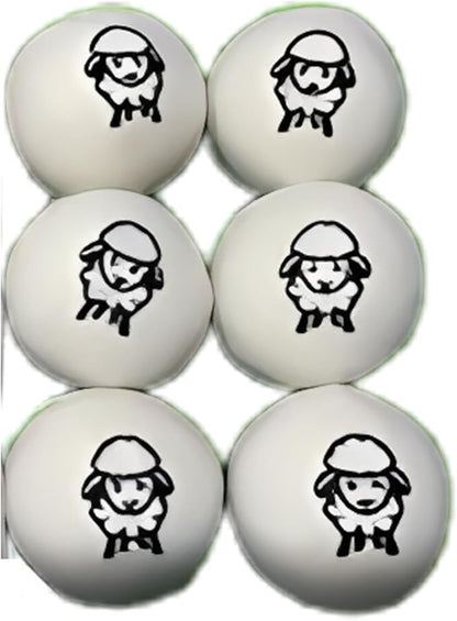 Wool Dryer Balls, Extra Large, Set of 6, Natural Fabric Softener, Chemical Free, Scented XL, Reuable and Replacement for Fabric Softener (Silk Print)