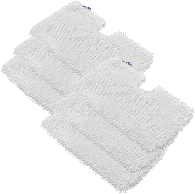 Steam Mop Replacement Pads for Shark Steam Mops S3500 Series S3501 S3601 S3550 S3901 SE450 S3801CO S3601D S2901 S2902 Steam Pocket Mop Pads Floor Cleaning Microfiber Reusable for Shark Mop Pads,6 Pack