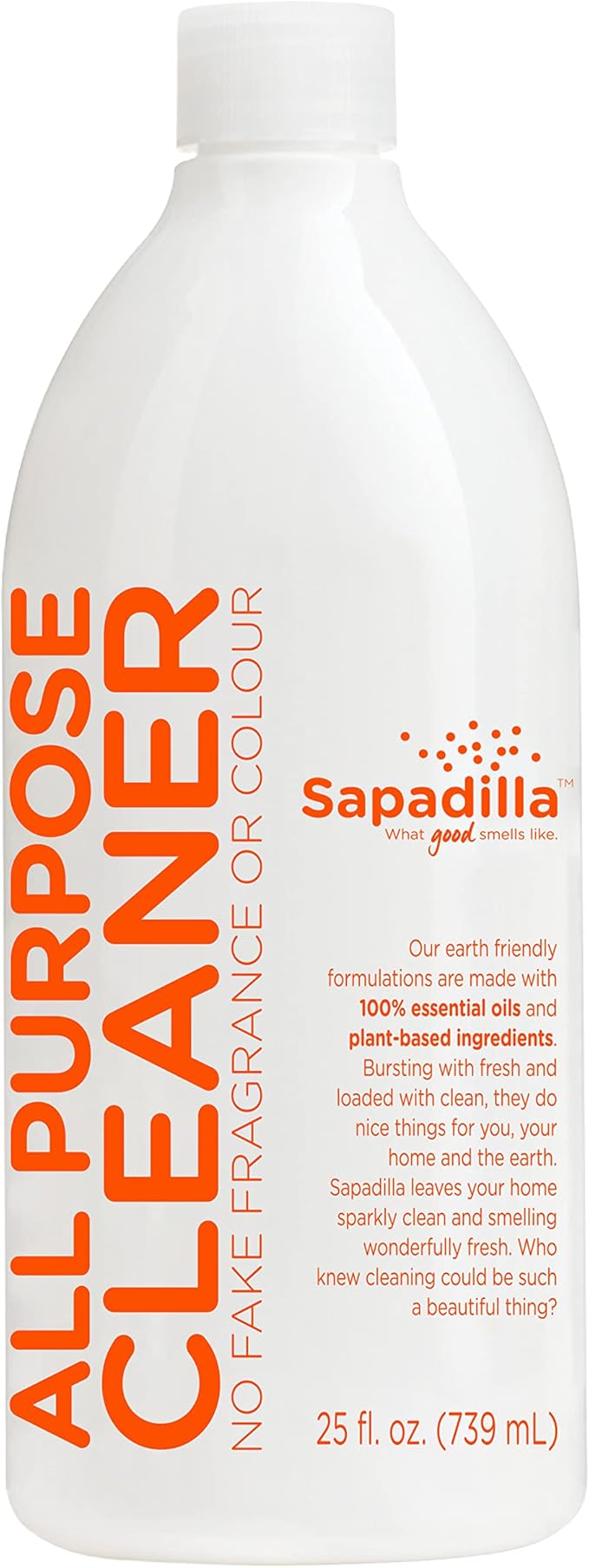 Sapadilla Grapefruit + Bergamot Biodegradable All-Purpose Cleaner Concentrate, 25 Ounce