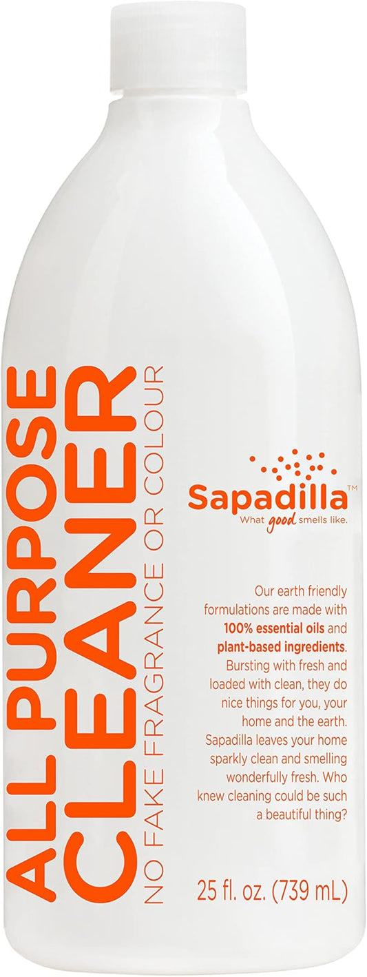 Sapadilla Grapefruit + Bergamot Biodegradable All-Purpose Cleaner Concentrate, 25 Ounce