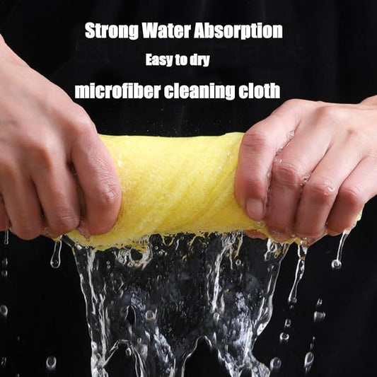 Bamboo Microfiber Cleaning Cloth-8Pcs Kitchen Wash Cloths,Wood Fiber Window Glass Rags,Micro Fiber Cloth for Cleaning Suitable for Dishes,Car Towel Rag Made From Baby Washcloths Material (green)