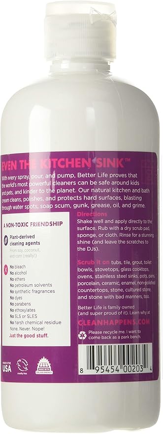 Better Life Even The Kitchen Sink Scrubber, 16 Ounce