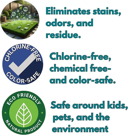 Pet Stain & Odor Remover - Fast-Acting Enzyme Cleaner for Dog & Cat Urine - Safe for Carpets, Floors, Furniture - Non-Toxic, Pet-Safe Formula - 32 oz Spray