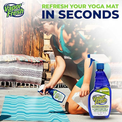 Sports Cleaner and Deodorizer - Sports Gear Odor Eliminator, Boxing Glove Deodorizer, Gym Equipment Spray, Natural and Plant Based, 16 Fl Oz (3-Pack)