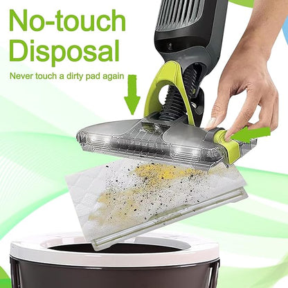 36 Pack Compatible with Shark Vacmop Replacement Pads, Disposable Hard Floor Vacuum and Mop Pad Refill for Shark Vacmop VM252, VM250, VM200