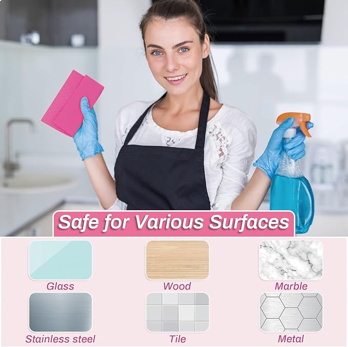 Lucomb 11 Pack Swedish Dishcloths Washable, Cellulose Sponge Swedish Dish Cloths Reusable Kitchen Rags Fast Drying Towels for Washing Dish Kitchen Cleaning, No Odor