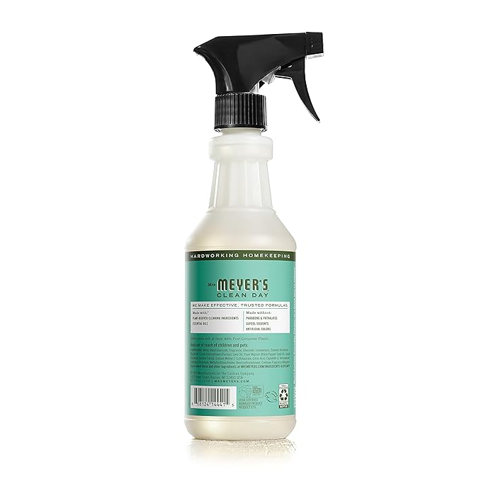 MRS. MEYER'S CLEAN DAY All-Purpose Cleaner Spray, Basil, 16 fl. oz (Pack of 2)