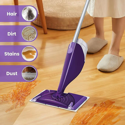Spray Mop Pad Refill Compatible with Swiffer WetJet Mop, Disposable Multi Surface Floor Mop Pads, Thickness & Absorbent, 20 Count