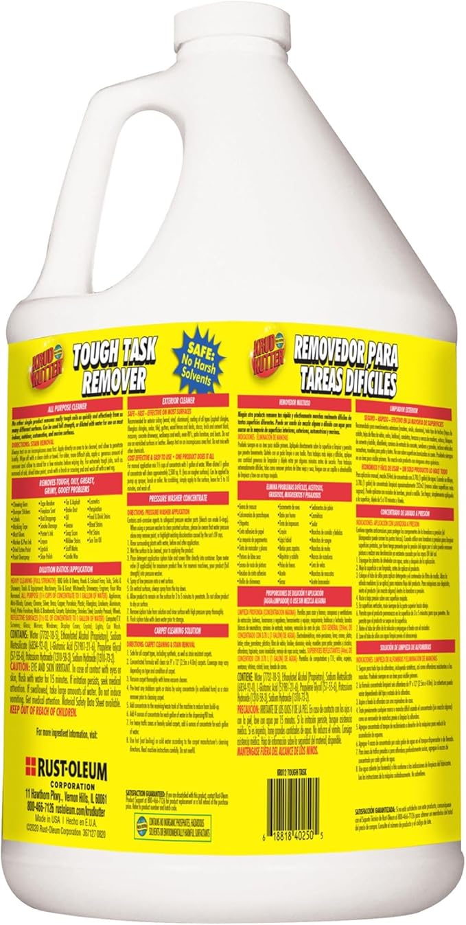 Krud Kutter KR012 Tough Task All Purpose Remover, Gallon