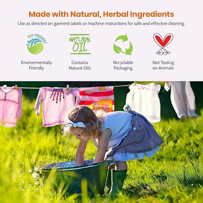 Mommy Care Laundry Detergent + Eco Friendly Organic Fabric Softener