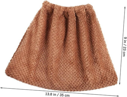 3pcs Multifunctional Lazy Broom Cloth Cover Broom Covers Broom Replacement Cloth Water Absorption Broom Cover Foot Shoes Mop Pads Broomstick Mop Cover One Body Coral Fleece