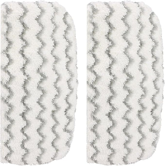S1000 Steam Mop Pads Replacement for Shark S1000 S1000A S1000C S1000WM S10001C S1200 Steamer Scrub Mop Pads Washable for All Hard Floors - 2 Pack