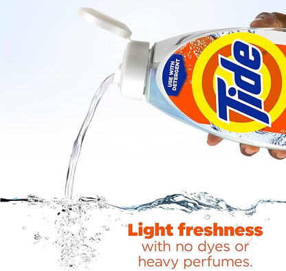 Tide Deep Cleansing Fabric Rinse with 3X Odor Power, Spring Meadow, 48 oz