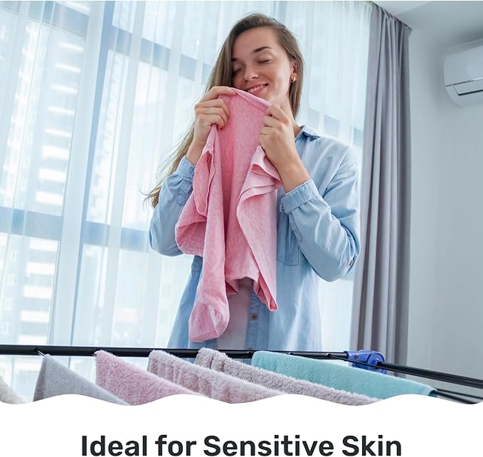 Frey Complete Laundry Package | Jasmine Meadow Scent | Detergent, Fabric Softener & Dryer Sheets | Nature’s Luxury