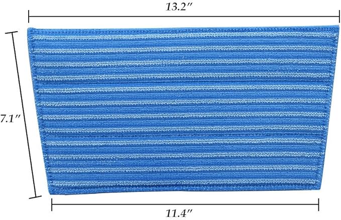 HAAN RMF-4X Ultra-Clean Pads, Ultra-Microfiber Steam Cleaning Pads for All FS, SI and MS Series Steamers; 4 Pack