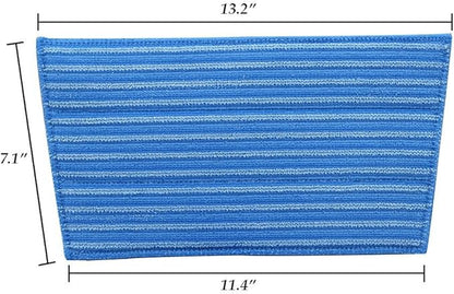 HAAN RMF-4X Ultra-Clean Pads, Ultra-Microfiber Steam Cleaning Pads for All FS, SI and MS Series Steamers; 4 Pack