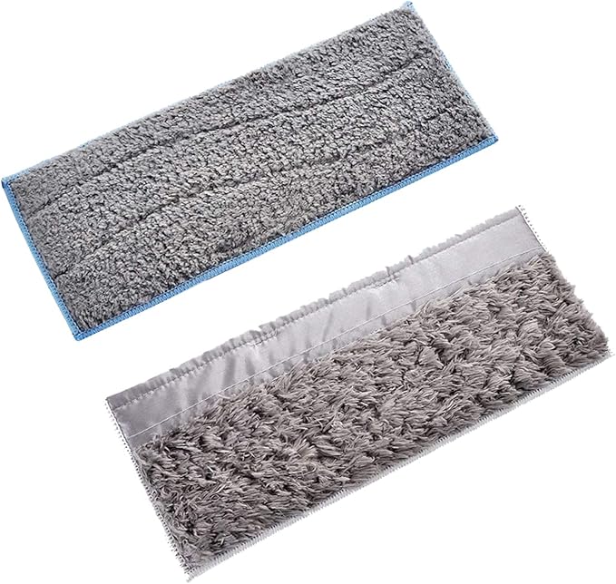 4Pack Washable and Reusable Dry Wet Mopping Pads Replacement Parts Compatible for iRobot Braava Jet m6 (6110) (6012) (6112) (6113) Ultimate Robot Mop Pads Accessories (2 Wet & 2 Dry Pad)