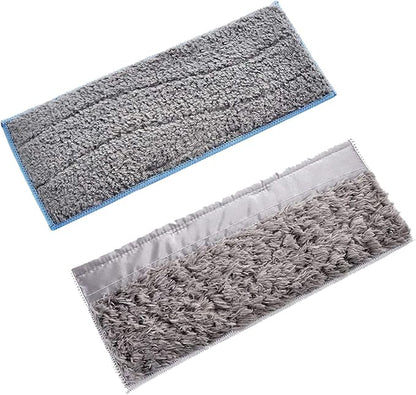 4Pack Washable and Reusable Dry Wet Mopping Pads Replacement Parts Compatible for iRobot Braava Jet m6 (6110) (6012) (6112) (6113) Ultimate Robot Mop Pads Accessories (2 Wet & 2 Dry Pad)