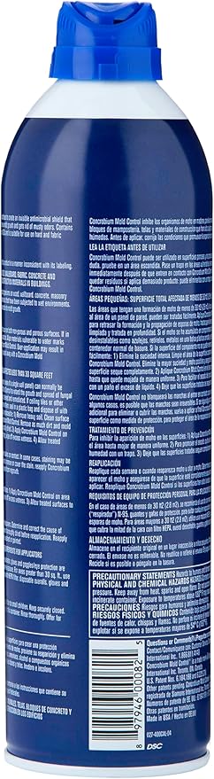 Concrobium 27400CAL Mold Control Aerosol, 14.1 oz