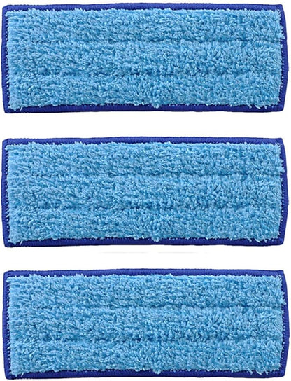 KEEPOW Braava Jet 240 Mop Pads Compatible with irobot Braava Jet 240 241 245 Robot Mop, 3 Pack Wet Mop Pads