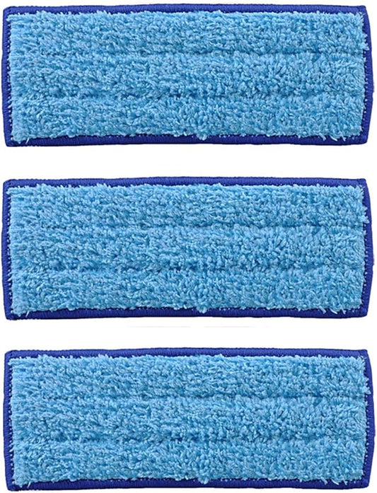 KEEPOW Braava Jet 240 Mop Pads Compatible with irobot Braava Jet 240 241 245 Robot Mop, 3 Pack Wet Mop Pads