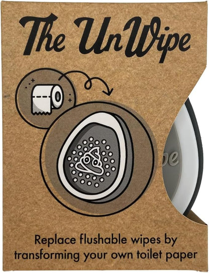 Instead of Flushable Wipes, Add Incredible Texture to Any Toilet Paper Anywhere, Clean Better, Flush Safely