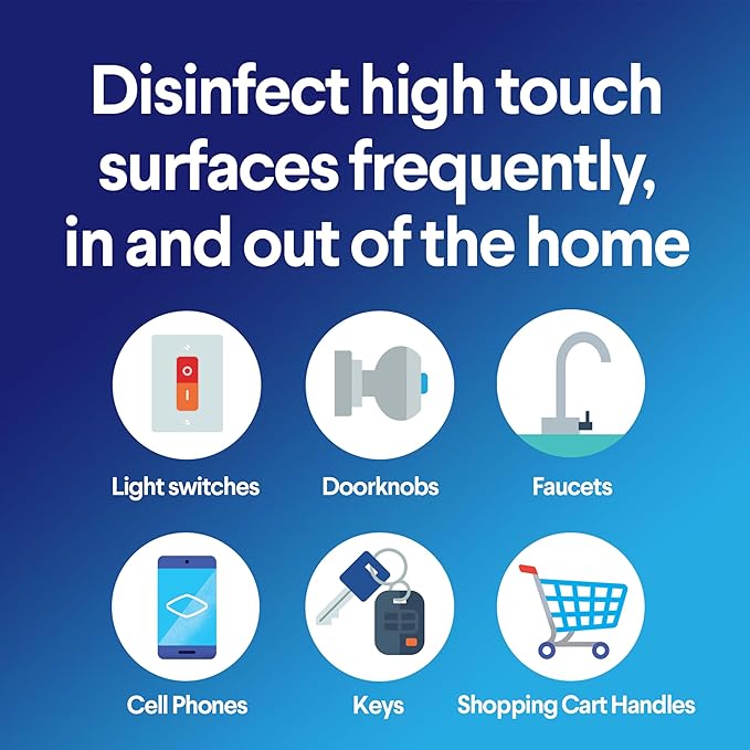 Clorox Disinfecting Wipes, Bleach Free, Household Essentials, Fresh Scent, Moisture Seal Lid, 75 Cleaning Wipes, Pack of 3 (New Packaging)