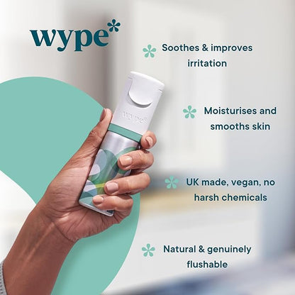 Wype | Starter Kit & Refill Bundle | Toilet Roll Gel | Flushable Wet Wipe Alternative | Holiday Essentials | 1 x Applicator + 2 x Refills (100ml) | 500 Wipes