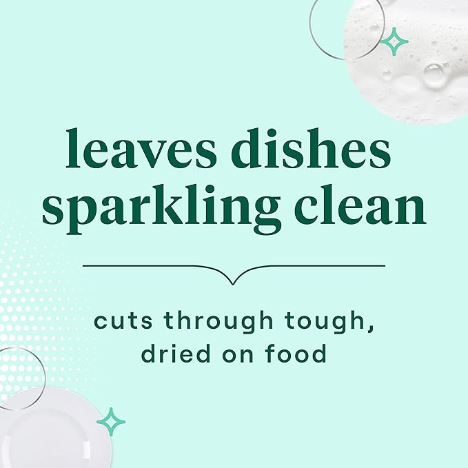 Seventh Generation Dish Liquid Soap Free & Clear liquid soap Dishwashing Soap Dish Soap for sensitive skin 19 oz