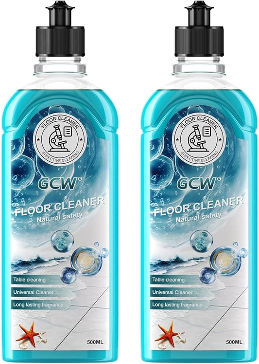 Floor Cleaner & All-Purpose Cleaner Plant-Based and Biodegradable Formula Kitchen, Floor, Bathroom and Surface Cleaning Product for Home, Ocean Scent, 33.8 Fluid Ounces (Ocean)