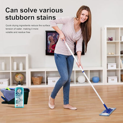 Floor Cleaner & All-Purpose Cleaner Plant-Based and Biodegradable Formula Kitchen, Floor, Bathroom and Surface Cleaning Product for Home, Ocean Scent, 33.8 Fluid Ounces (Ocean)