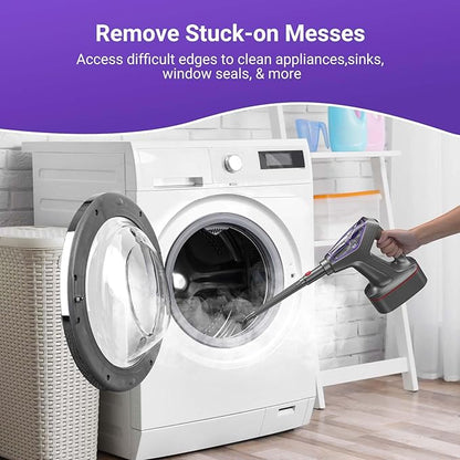 Steam Mop for Floor Cleaning, Heavy Duty 29-in-1 Steam Cleaner for Home with Detachable Handheld Steamer, for Hardwood, Tile, Walls, Grout, Windows, Furniture and Decks