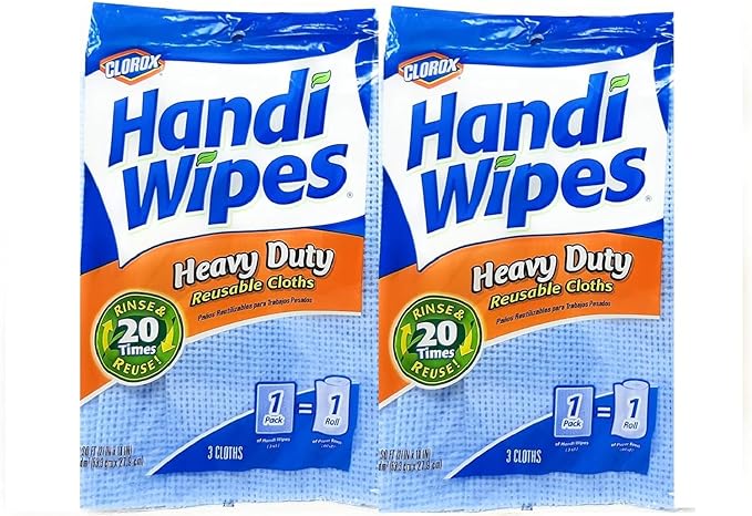 Heavy Duty Reusable Cloths, Color May Vary - 3 ct - 2 pk