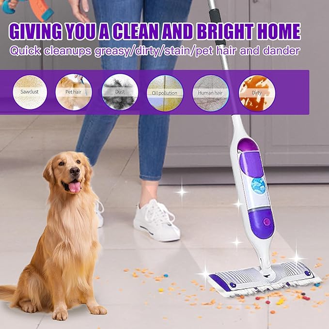 20 Count Power Mop Pads Refills for Swiffer PowerMop Multi-Surface Mopping Pad Disposable Replacement Mop Refill Pads Compatible with Swiffer PowerMop,Safe on All Finished Floors.