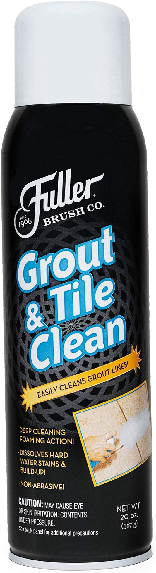 Fuller Brush Grout and Tile Clean - Multipurpose Easy-to-Use, Heavy-Duty Cleaning Spray Perfect for Build Up Dirt in The Shower Tub, Bathroom and Kitchen Tiled Floor Sink and Wall (Pack of 6)