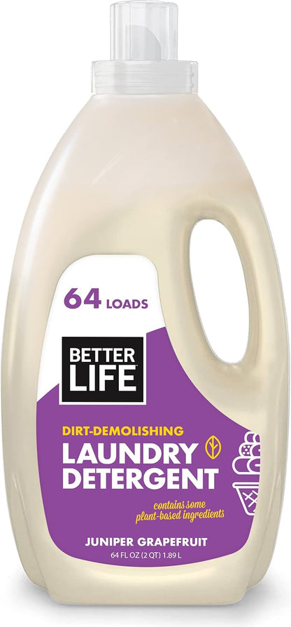 Better Life Natural Concentrated Laundry Detergent, Lavender Grapefruit, 64 loads