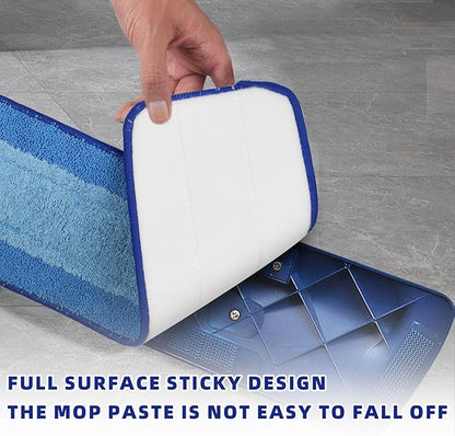 3 Pack Microfiber Cleaning Mop Pads for Bona Mop, Washable & Reusable Replacement Mop Pad for Stone, Hardwood, Tile Floors