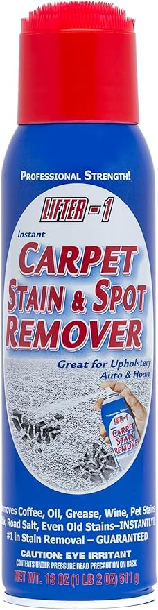 Carpet Spot Remover, Stain and Red wine Remover and Spot Treatment for Oil, Grease, Urine, Cleaning Performance for Rugs, Upholstery, Fabrics Pack of 1